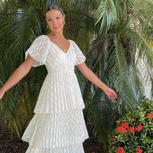 NWT LLACIE Ciao Bella Midi Dress